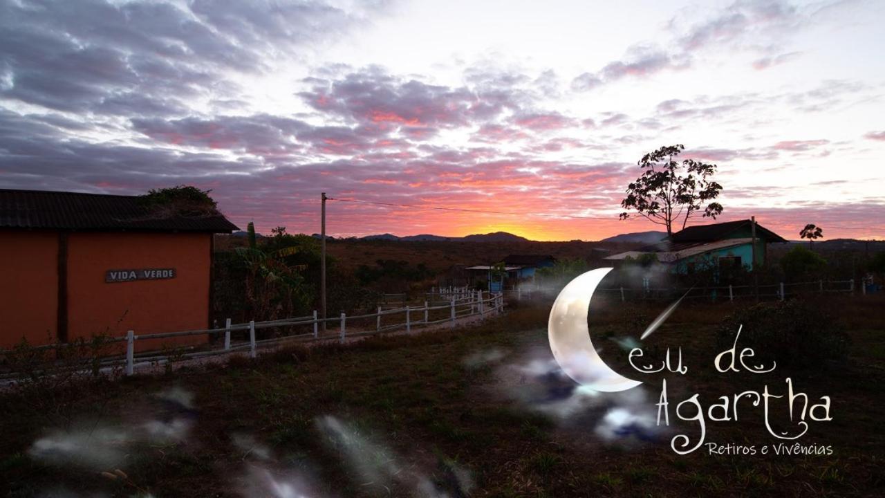 Hotel CÉU DE AGARTHA Retiros e Vivências Alto Paraíso de Goiás Exterior foto